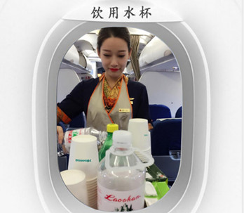 投放機(jī)載飲用紙杯廣告有什么優(yōu)勢(shì)