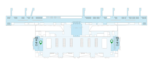 安檢口媒體位置圖