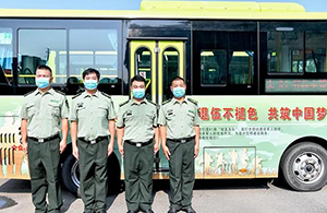 八一建軍節(jié)“擁軍號(hào)”青島公交車廣告線路案例，公交車廣告效果